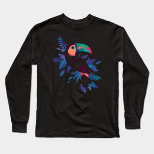 Toucan Silhouette 4 Long Sleeve T-Shirt